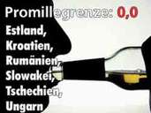 Promillegrenzen im Ausland Promillegrenzen im Ausland