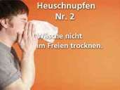 Die zehn besten Tipps bei Heuschnupfen Die zehn besten Tipps bei Heuschnupfen