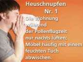 Die zehn besten Tipps bei Heuschnupfen Die zehn besten Tipps bei Heuschnupfen