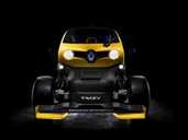 Reanult Twizy mit Renntrim: Heckflügel, Karbon, Rennslicks und Formel 1-Hightech Reanult Twizy mit Renntrim: Heckflügel, Karbon, Rennslicks und Formel 1-Hightech