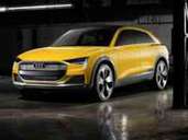 Das Audi h-tron quattro concept ist in Detroit 2016 zu sehen. Das Audi h-tron quattro concept ist in Detroit 2016 zu sehen.