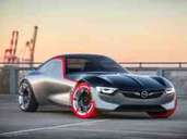 Erste Fotos vom Opel GT Concept. Der futuristische Sportwagen feiert sein Debüt auf dem Automobilsalon in Genf. Erste Fotos vom Opel GT Concept. Der futuristische Sportwagen feiert sein Debüt auf dem Automobilsalon in Genf.