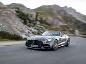 Mercedes AMG GT C Roadster mit 557 PS (410 kW). Mercedes AMG GT C Roadster mit 557 PS (410 kW).