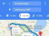 Eine Navigationshilfe im Auto ist für viele Fahrer unverzichtbar. Die kostenlose App Google Maps kann eine Option sein. Screenshot: Google Foto: Google Eine Navigationshilfe im Auto ist für viele Fahrer unverzichtbar. Die kostenlose App Google Maps kann eine Option sein. Screenshot: Google Foto: Google