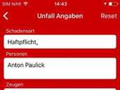 Bei einem Unfall oder einer Panne können Autofahrer mit Apps wie der AvD Pannenhilfe Daten festhalten oder Untersütztung anfordern. Foto: AvD Bei einem Unfall oder einer Panne können Autofahrer mit Apps wie der AvD Pannenhilfe Daten festhalten oder Untersütztung anfordern. Foto: AvD