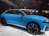 Ausblick in die nahe Zukunft: Voraussichtlich ab 2018 soll der Q8 das Flaggschiff der SUV-Reihe von Audi werden, der Q8 Concept gibt einen Vorgeschmack. Foto: Thomas Geiger Ausblick in die nahe Zukunft: Voraussichtlich ab 2018 soll der Q8 das Flaggschiff der SUV-Reihe von Audi werden, der Q8 Concept gibt einen Vorgeschmack. Foto: Thomas Geiger