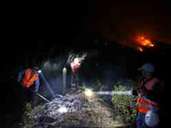 Die Wälder in Chile stehen in Flammen. Die Helfer kämpfen mit einem der größten Waldbrände der Geschichte des Landes. Die Wälder in Chile stehen in Flammen. Die Helfer kämpfen mit einem der größten Waldbrände der Geschichte des Landes.