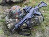 Führungskräfte machen Praktikum bei der Bundeswehr in Langendamm. Führungskräfte machen Praktikum bei der Bundeswehr in Langendamm.
