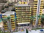 Das Paodato Troppo in Rimini, gelegen auf der Italien-Fläche der größten Modelleisenbahnanlage der Welt... Das Paodato Troppo in Rimini, gelegen auf der Italien-Fläche der größten Modelleisenbahnanlage der Welt...