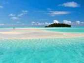 Das Aitutaki Atoll liegt in der südlichen Seite der Cookinseln und steht für das Alleinsein. Das Aitutaki Atoll liegt in der südlichen Seite der Cookinseln und steht für das Alleinsein.