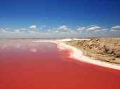 Laguna Las Coloradas in Mexiko Laguna Las Coloradas in Mexiko
