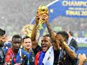 Fußball-WM 2018, Finale, Frankreich gegen Kroatien Fußball-WM 2018, Finale, Frankreich gegen Kroatien