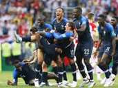 Fußball-WM 2018, Finale, Frankreich gegen Kroatien Fußball-WM 2018, Finale, Frankreich gegen Kroatien
