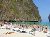 Maya Bay - "The Beach", Ko Phi Phi Maya Bay - "The Beach", Ko Phi Phi