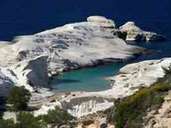 Bucht von Sarakiniko, Milos Bucht von Sarakiniko, Milos