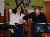 Die Wildblumen in der Kneipe Peitsche in Wechold Die Wildblumen in der Kneipe Peitsche in Wechold