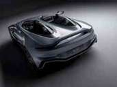 Extremer Spaß für Zwei: Verkleidete Cockpitluken beim offenen Aston Martin V12 Speedster. Foto: Aston Martin/dpa-tmn Extremer Spaß für Zwei: Verkleidete Cockpitluken beim offenen Aston Martin V12 Speedster. Foto: Aston Martin/dpa-tmn