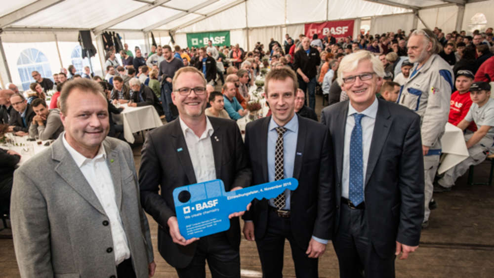 BASF hat vier Millionen Euro in den Standort an der Weser investiert