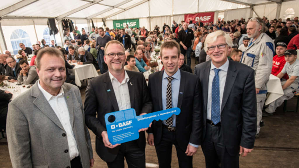 BASF hat vier Millionen Euro in den Standort an der Weser investiert